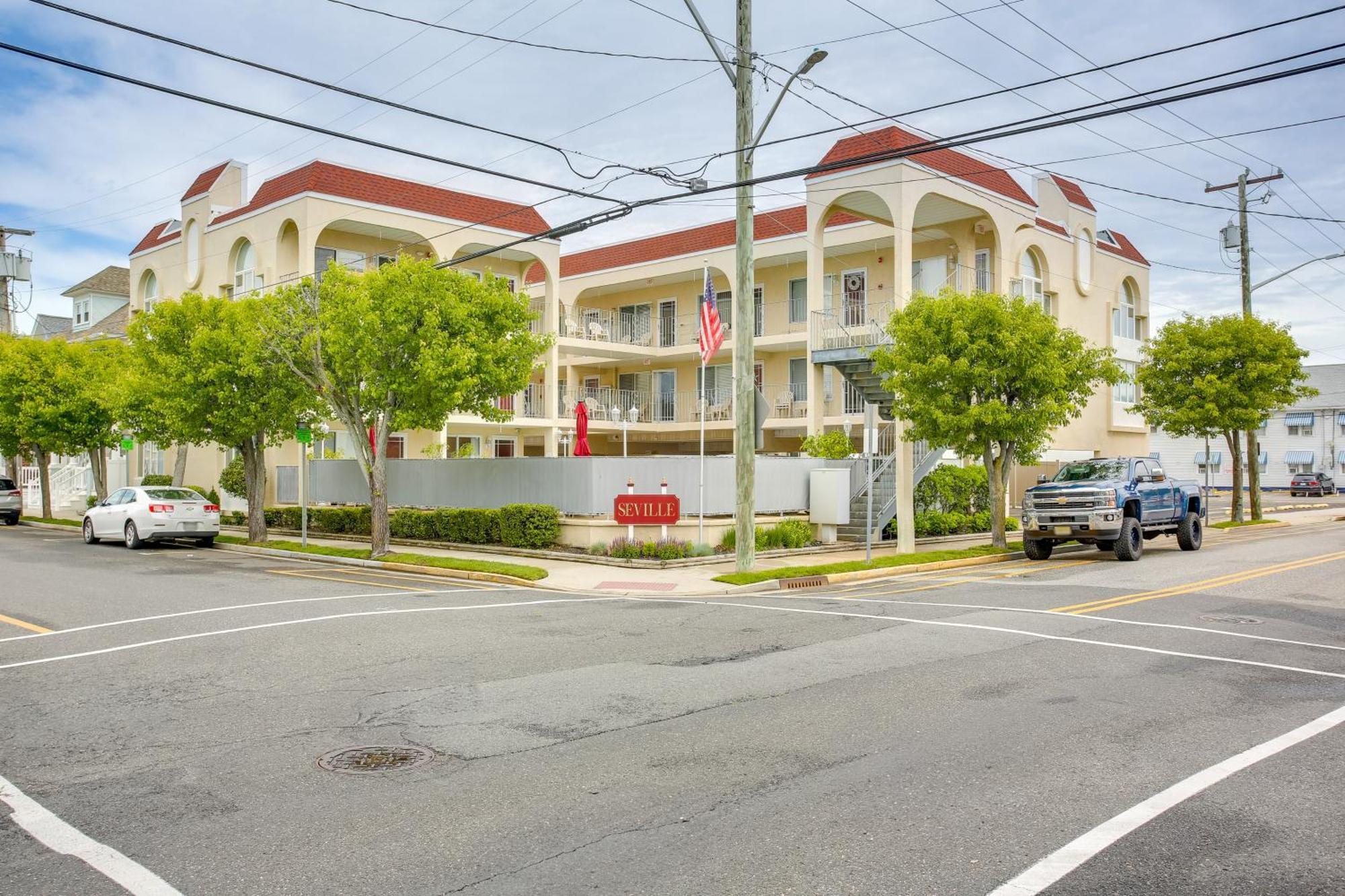 Quaint Wildwood Condo About Walk To Beach! Extérieur photo